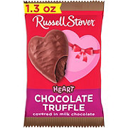 Russell Stover Milk Chocolate Heart Truffle Valentine's Candy