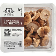 Dr Delicacy Fresh Organic Baby Shiitake Mushrooms