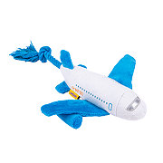 Woof & Whiskers Plush Dog Toy - Airplane