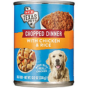 H-E-B Texas Pets Chopped Chicken & Rice Wet Dog Food
