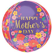 BLOOMS by H-E-B Sweet Florals Happy Mother's Day Orbz Helium Balloon