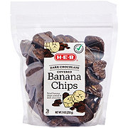 H-E-B Dark Chocolate-Covered Banana Chips