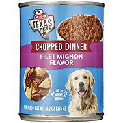 H-E-B Texas Pets Chopped Filet Mignon Wet Dog Food