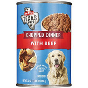 H-E-B Texas Pets Chopped Beef Wet Dog Food