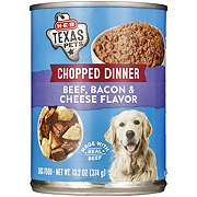 H-E-B Texas Pets Chopped Beef Bacon Cheese Wet Dog Food