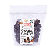 H-E-B Dark Chocolate Coconut Macaroon Almonds