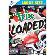 General Mills Loaded Trix Cereal Large Size