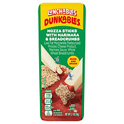 Lunchables Dunkables Snack Kit Tray - Mozza Sticks with Marinara & Breadcrumbs