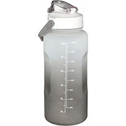 Destination Holiday Plastic Water Bottle - White & Gray Ombre