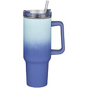 Destination Holiday Stainless Steel Tumbler - Blue