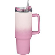 Destination Holiday Stainless Steel Tumbler - Pink