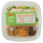 H-E-B Shake, Rattle & Bowl – Broccoli Ranch Pasta Salad with Uncured Bacon