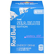 Red Bull Sea Blue Edition Energy Drink 4 pk Cans - Juneberry