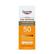 Eucerin Tinted Age Defense Sunscreen Lotion SPF 50