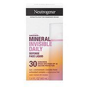 Neutrogena Mineral Invisible Daily Defense Face Sunscreen SPF 30