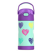 Thermos FUNtainer Insulated Water Bottle - Teal Heart