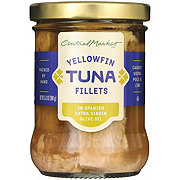 Central Market Yellowfin Tuna Fillets - Spanish Extra Virgin Olive Oil