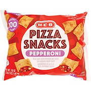 H-E-B Frozen Pepperoni Pizza Snacks