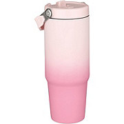 Destination Holiday Stainless Steel Tumbler - Pink Ombré