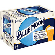 Blue Moon Non Alcoholic Belgian White 6 pk Cans