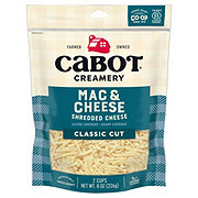 CABOT Mac & Cheese Cheddar Shredded Cheese Blend