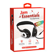 Helix Jam Essentials Kids Wired Headphones - Black & White