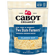CABOT Two State Farmers' Cheddar Shredded Cheese Blend