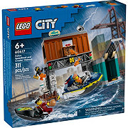 LEGO City Police Speedboat & Crooks' Hideout Set