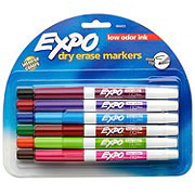 EXPO Fine Tip Dry Erase Markers - Assorted Ink