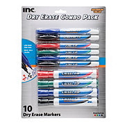 Inc Dry Erase Marker Combo Pack - Assorted Ink