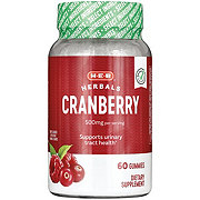 H-E-B Herbals Cranberry Gummies - 500 mg