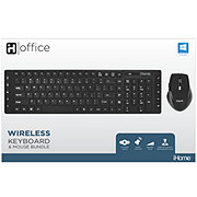 iHome Wireless Keyboard & Mouse Bundle - Black