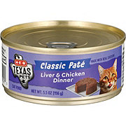 H-E-B Texas Pets Classic Paté Wet Cat Food – Liver & Chicken