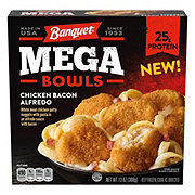 Banquet Mega Bowls Breaded Chicken Alfredo Frozen Meal