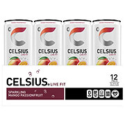 Celsius Sparkling Energy Drink - Mango Passionfruit, 12 Pk