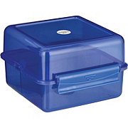 Destination Holiday Plastic Sandwich Box - Blue