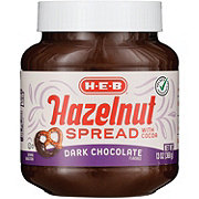 H-E-B Dark Chocolate Hazelnut Spread with Cocoa