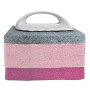 Bright Box Eraser Sponges with Handle - Pink
