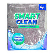Bright Box Smart Clean Microfiber Sponges - Gray