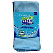 Bright Box Smart Clean Microfiber Cloths - Blue