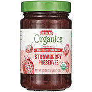 H-E-B Organics Strawberry Preserves