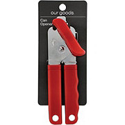 our goods Can Opener - Red