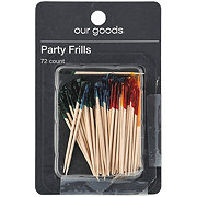 our goods Party Frills Toothpicks