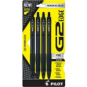 Pilot G2 Edge 0.7mm Retractable Gel Pens - Black Ink