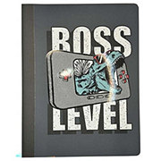 Eccolo Boss Level Wide Ruled Composition Notebook