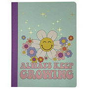 Eccolo Always Keep Growing Wide Ruled Composition Notebook