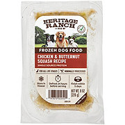 Heritage Ranch by H-E-B Frozen Dog Food - Chicken & Butternut Squash