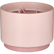 Destination Holiday Ceramic Satin Matte Pink Soiree Scented Candle