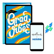 Hallmark Grad Vibes Venmo Graduation Card - S8, S4