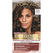 L'Oréal Paris Excellence Creme Universal Nudes Hair Color - 5N Natural Brown